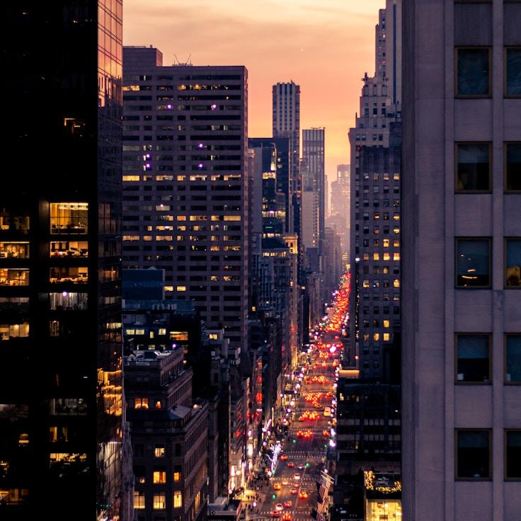 Sunset outdoors in Portugal